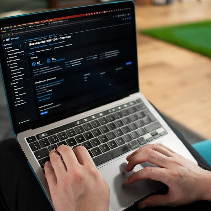 Mobile application interface design process